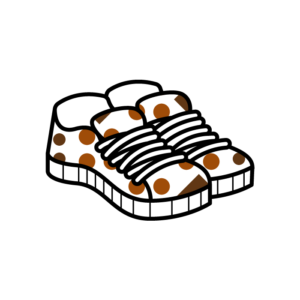 Rustic Artificial Leather Shoes