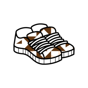 Rustic Artificial Leather Shoes